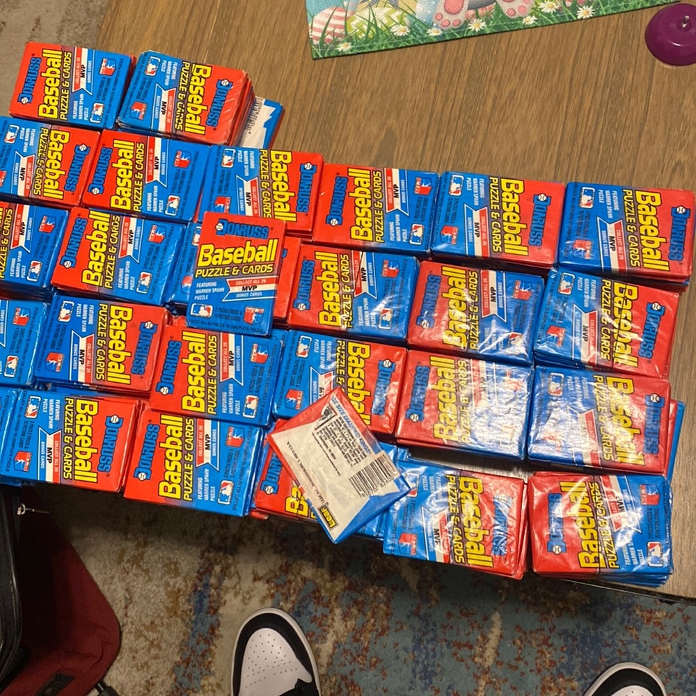 265 Decks of Donruss baseball cards.. selling them all together